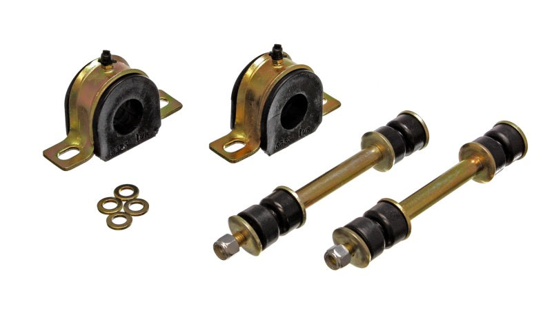 Energy Suspension GM 1-1/8in Greaseable S/B Set - Black