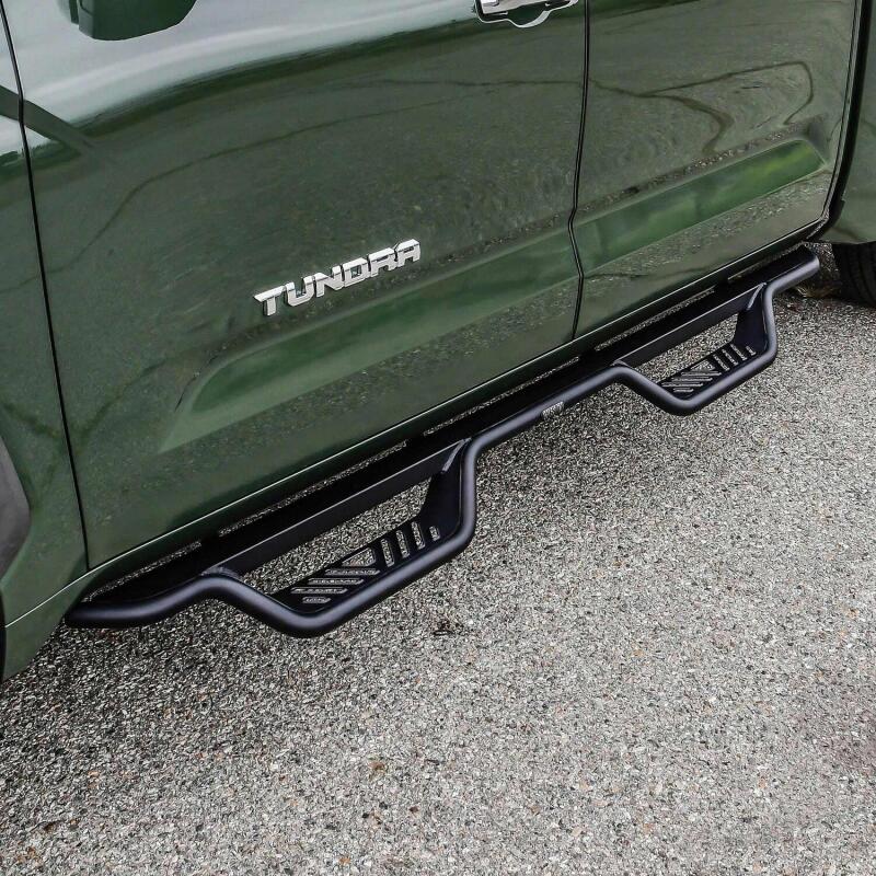 Westin 2022+ Toyota Tundra Crew Max Outlaw Nerf Step Bars - Textured Black