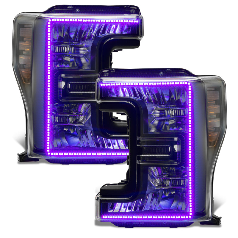 Oracle Ford Superduty 17-19 Dynamic Headlight DRL - ColorSHIFT - Dynamic