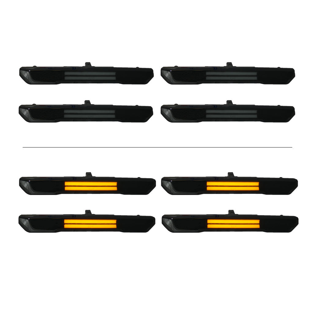 2020-2026 GMC Sierra 2500/3500 Fender Lights - Smoked / Frosted