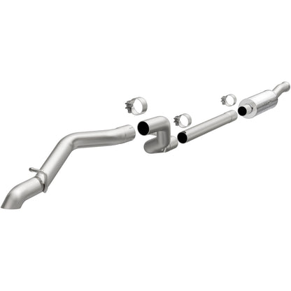 MagnaFlow Cat Back 2018 Jeep Wrangler 2.0L Rock Crawler Series Single Exit Stainless Exhaust