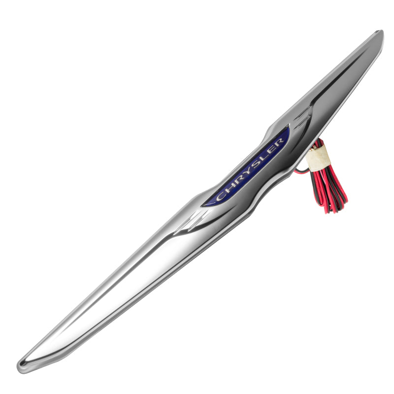 Oracle Chrysler Illuminated LED Sleek Wing - Dual Intensity - Blue