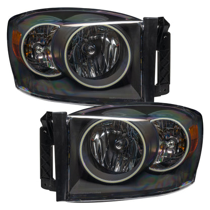 Oracle 07-08 Dodge Ram SMD HL - Black - ColorSHIFT w/o Controller