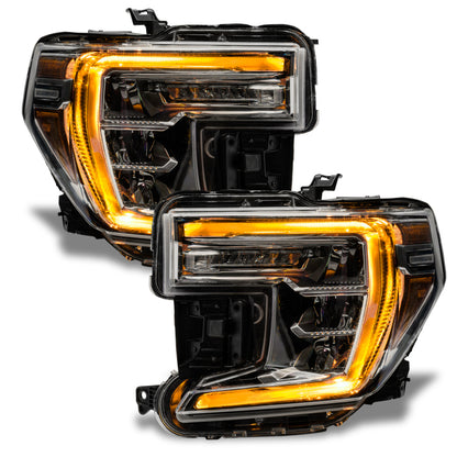 Oracle 19-21 GMC Sierra 1500 RGB+W Headlight DRL Kit - ColorSHIFT w/ BC1 Controller