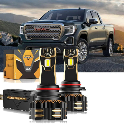 For 2008-2013 GMC Sierra 1500 9005 H11 LED Headlight Bulbs Bundle