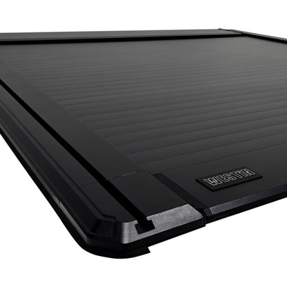 Westin 16-23 Toyota Tacoma 5ft 5in Bed Manual Retractable Tonneau Cover - Black
