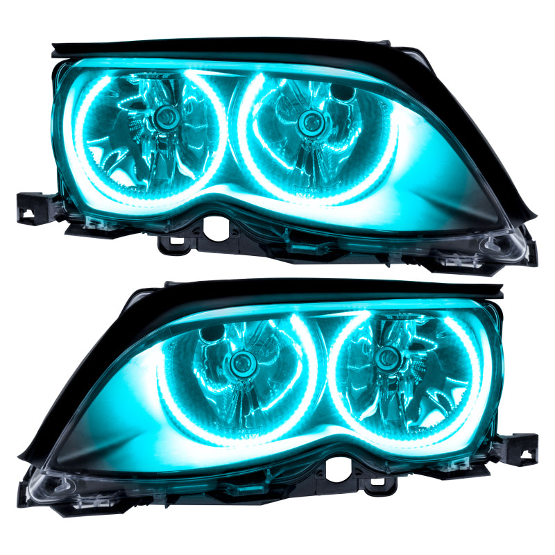 Oracle 02-05 BMW 3 Series SMD HL - Black - ColorSHIFT