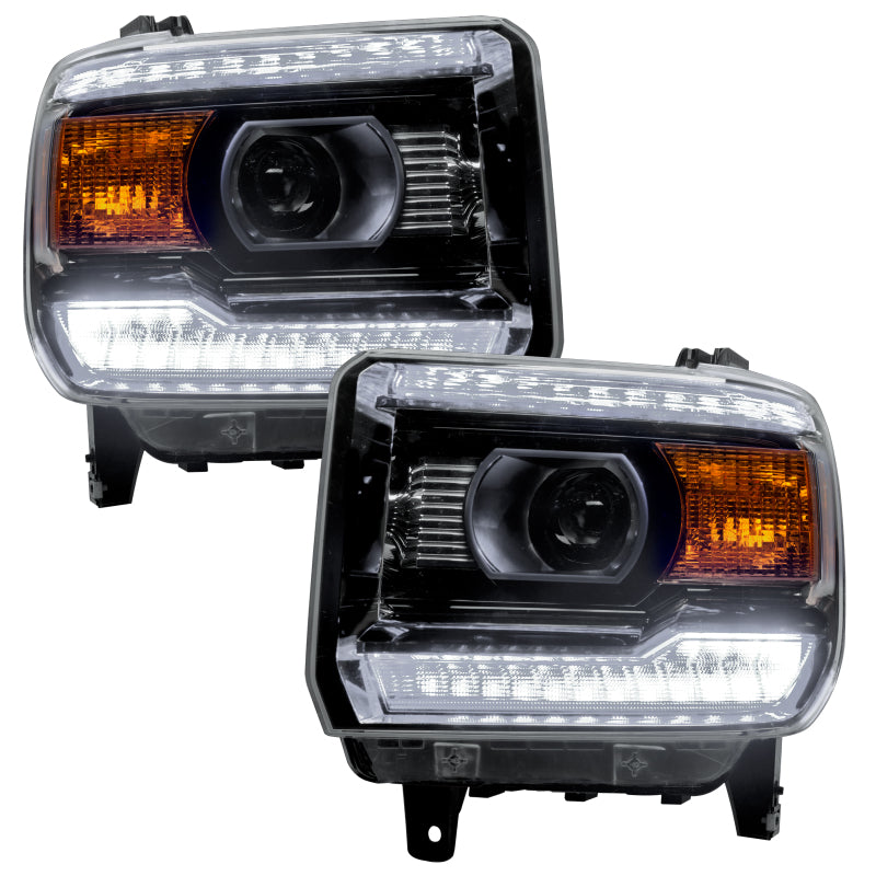 Oracle 14-15 GMC Sierra Headlight DRL Upgrade Kit - ColorSHIFT