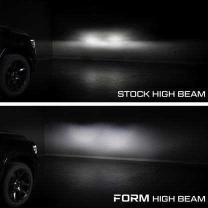 Form Lighting 2019-2024 Ram 1500 Sequential LED Projector Headlights (Pair)