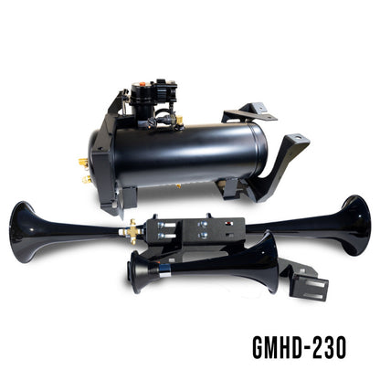 Kleinn 07-19 Chevrolet Silverado 2500 HD/ 3500 HD Onboard Air System w/ Model 230 Horns