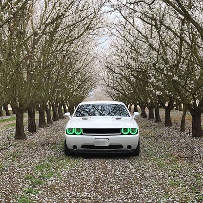 Oracle Dodge Challenger 08-14 Halo Kit (ProjectorHL) - ColorSHIFT w/ 2.0 Controller