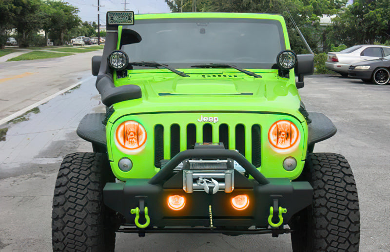Oracle Jeep Wrangler 07-17 Halo Kit - ColorSHIFT