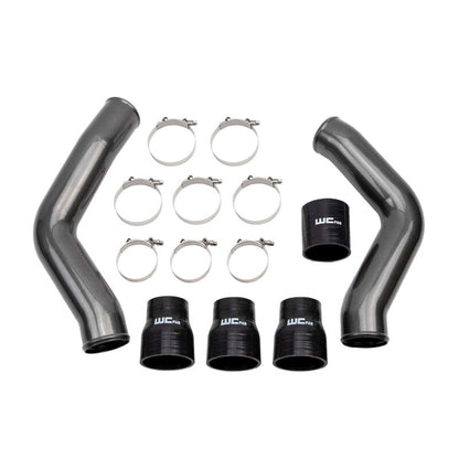 Wehrli 13-18 Cummins 6.7L 3.5in High Flow Intake Bundle Kit Stage 1 - Sparkle Copper