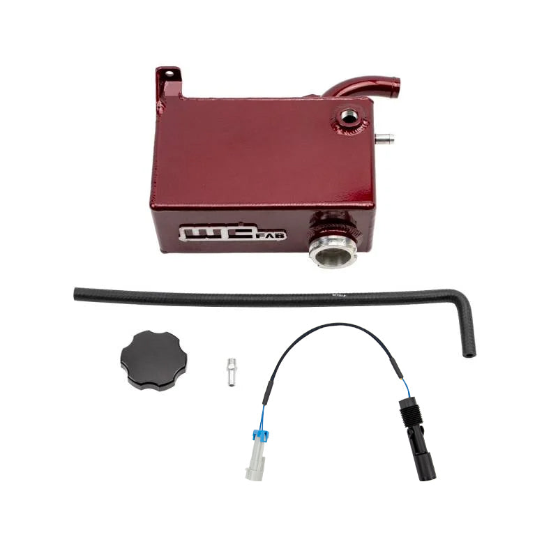 Wehrli 07.5-10 GM Duramax LMM OEM Placement Coolant Tank - Illusion Blueberry