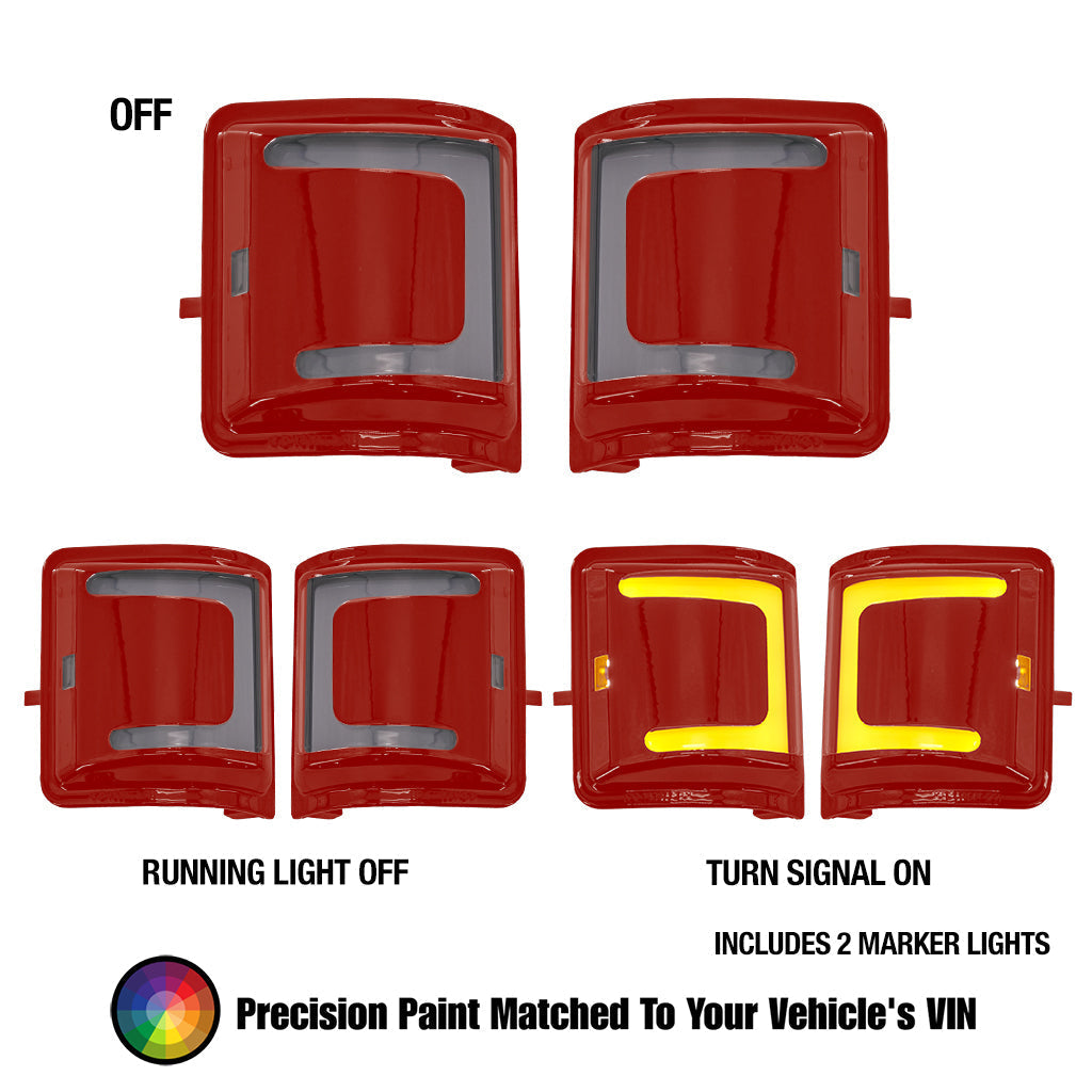 Ford Tow Mirror Replacement Lights (2008 Style)
