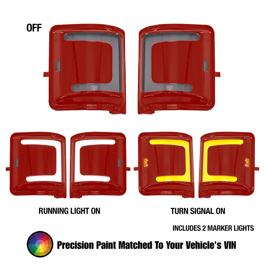 Ford Tow Mirror Replacement Lights (2008 Style)