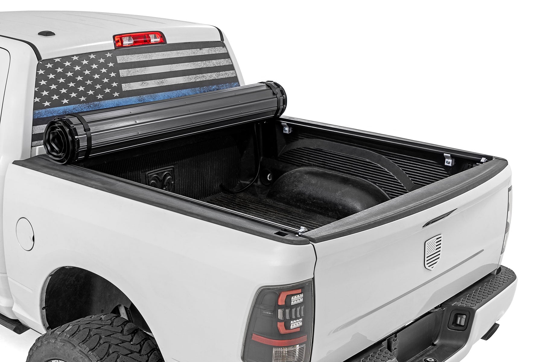 Hard Roll Up Bed Cover | 5'7" Bed | Ram 1500 (09-18)/2500 (09-26) 