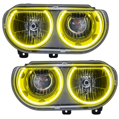 Oracle 08-14 Dodge Challenger SMD HL (Non-HID) - ColorSHIFT w/ Simple Controller