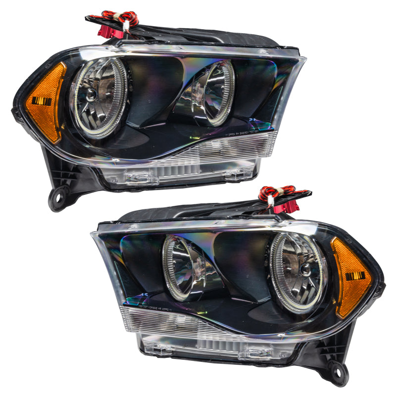 Oracle 11-13 Dodge Durango SMD HL Halogen - Black - White