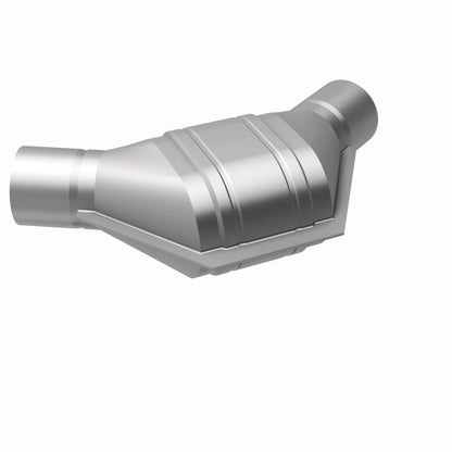 MagnaFlow Universal Catalytic Converter 2.25 Angled In/Out Front CA