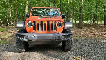 Oracle Pre-Runner Style LED Grille Kit for Jeep Wrangler JL - Amber