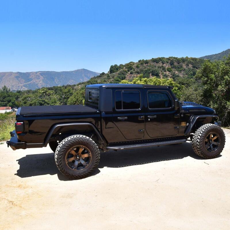 Westin 20-24 Jeep Gladiator Outlaw Running Board - Textured Black