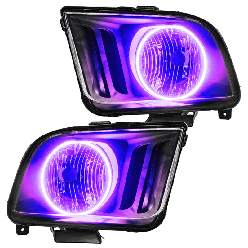 Oracle 05-09 Ford Mustang SMD HL - ColorSHIFT w/o Controller