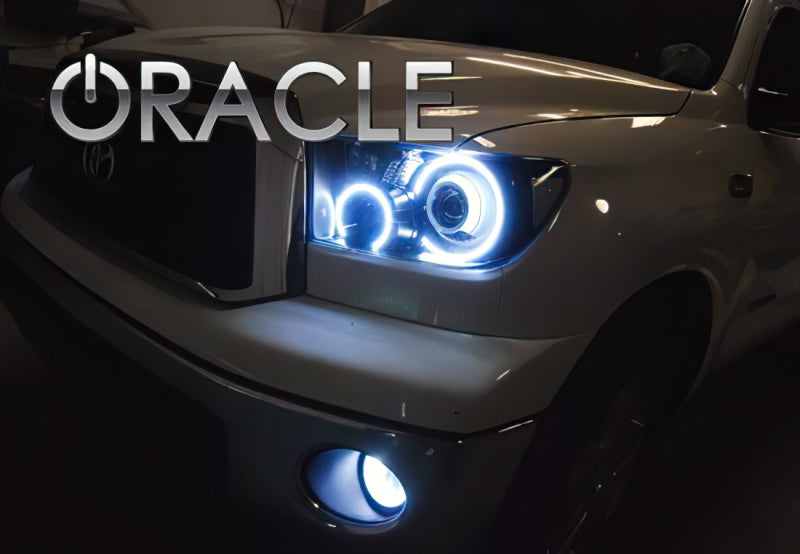 Oracle 07-13 Toyota Tundra LED Fog Light Halo Kit - Blue