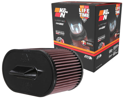 K&N 2014 Maserati Ghibli V6-3.0L F/I Replacement Drop In Air Filter
