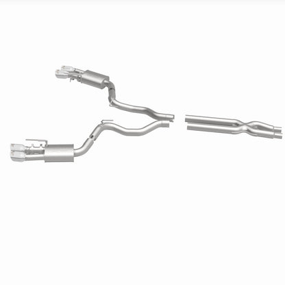 MagnaFlow SYS Cat-Back 2018 Ford Mustang GT 5.0L Competition Dual Exit Polished 4in Tips