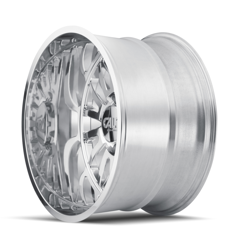 Cali Off-Road 9110 Summit 24x14 / 8x180 BP / -76mm Offset / 124.1mm Hub Polished Wheel