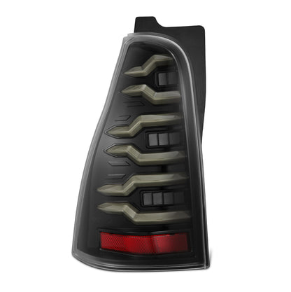 AlphaRex 03-09 Toyota 4Runner LUXX-Series LED Tail Lights- Black