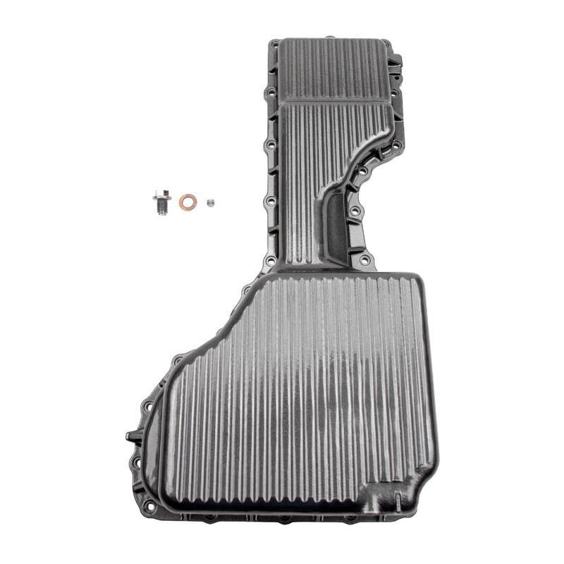 Wehrli 17-19 GM Duramax WCFab X PPE High Capacity Aluminum Oil Pan - Candy Red