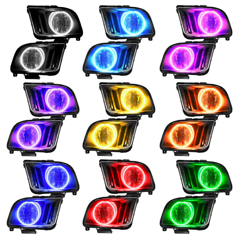 Oracle Ford Mustang 05-09 Halo Kit - ColorSHIFT w/o Controller