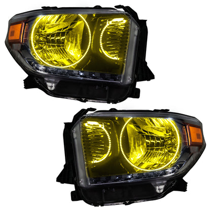 Oracle 14-17 Toyota Tundra SMD HL - Dual Halo Kit - ColorSHIFT w/ 2.0 Controller