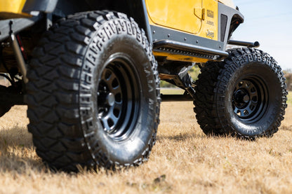 Steel Wheel | Black | 17x9 | 6x5.5 | 4.25 Bore | -12