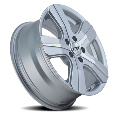 Cast Aluminum Wheels 101 SL 16x6.5 Machined Face Silver 5 On 108 Bolt Pattern 50 Offset ION Wheels