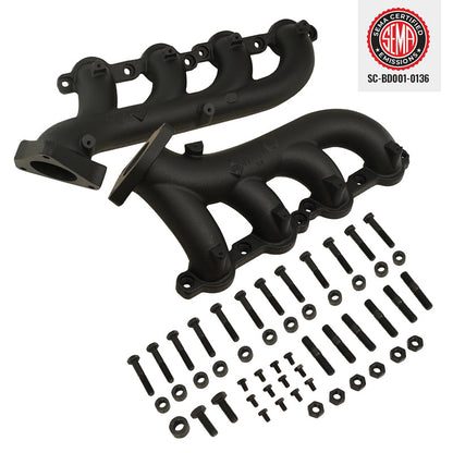 Exhaust Manifold Kit Silverado/Sierra 1500 V8 2002-2013 BD Diesel