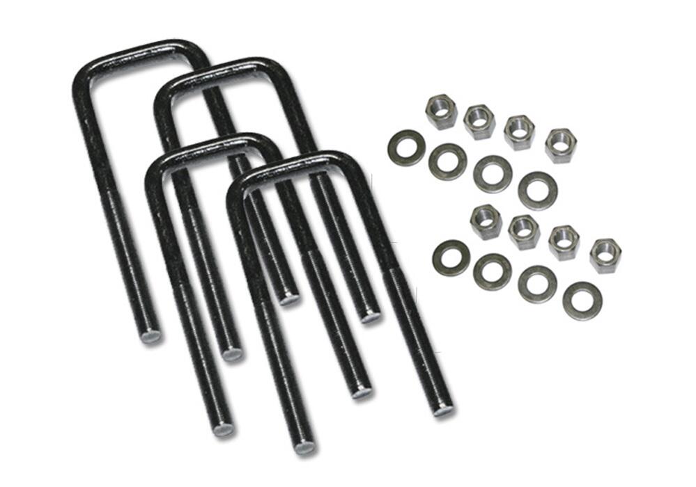 U-Bolt 4 Pack 9/16 x 2 1/2 x 8 Sq with Hardware Superlift