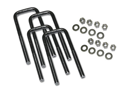 U-Bolt 4 Pack 9/16 x 2 1/2 x 8 Sq with Hardware Superlift