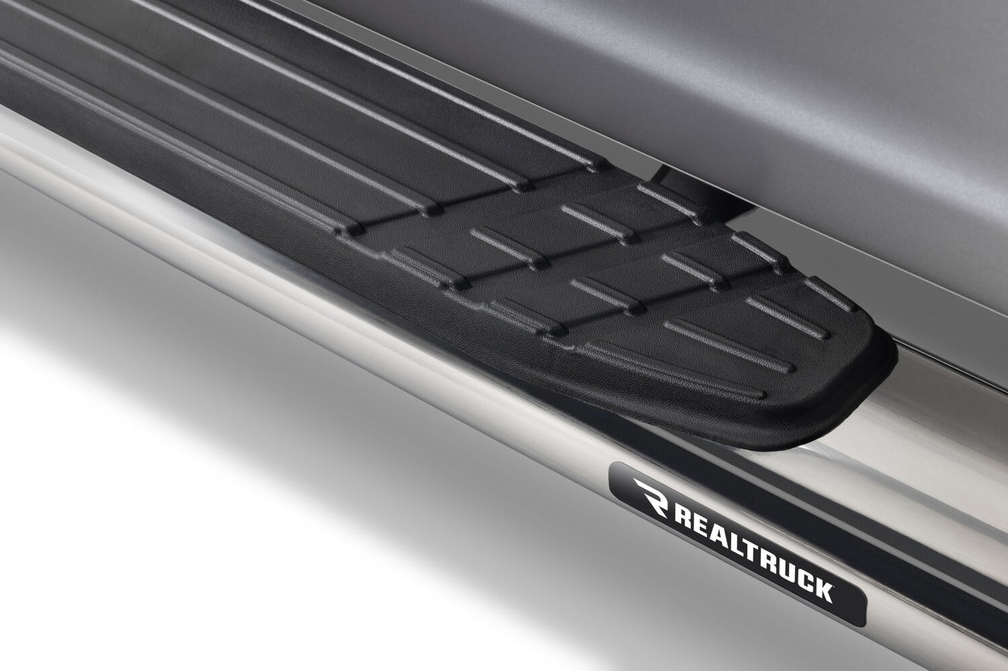4 Inch 1000 Series SideSteps & Bracket Kit Stainless Steel 2015-2026 Ford F-150/ F-250/F-350 Go Rhino