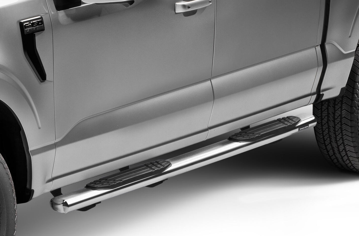 4 Inch 1000 Series SideSteps & Bracket Kit Stainless Steel 2015-2026 Ford F-150/ F-250/F-350 Go Rhino