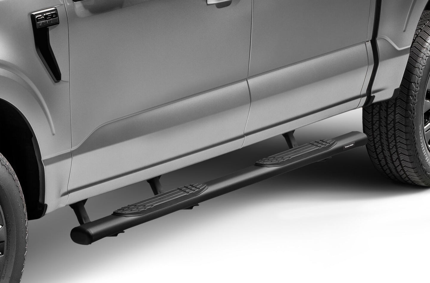 4 Inch 1000 Series SideSteps & Bracket Kit Textured Black 2015-2026 Ford F-150/ F-250/F-350 Go Rhino