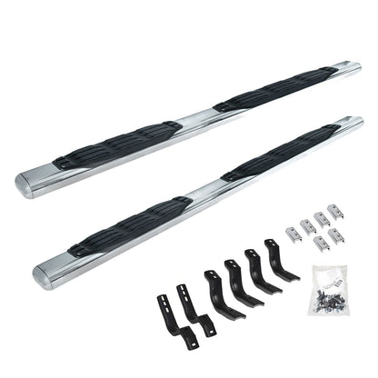 4 Inch 1000 Series SideSteps & Bracket Kit Stainless Steel 2019-2026 Ram 1500 Go Rhino