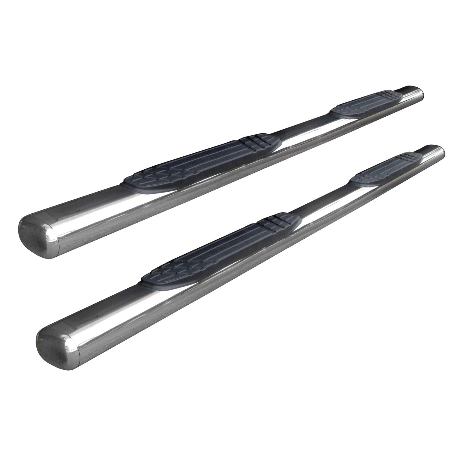 4 Inch 1000 Series Side Steps 80 Inch long Boards Only Stainless Steel 1999-2026 Ford F-250/F-350 Go Rhino
