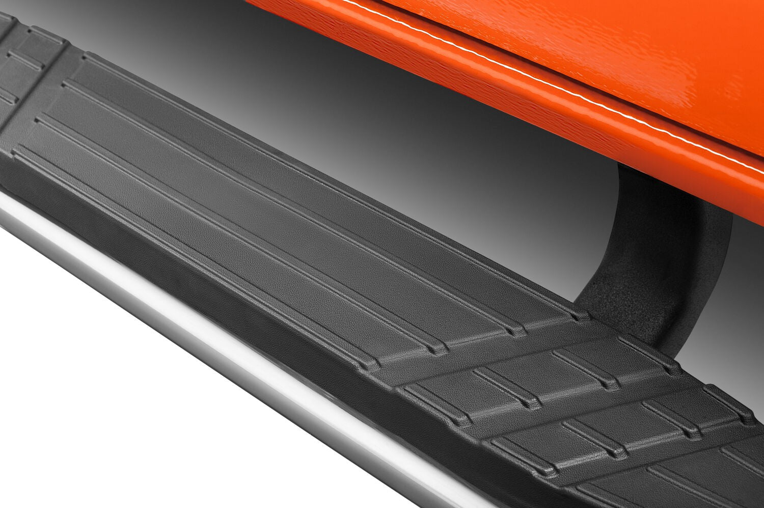 4 Inch 1000 Series Side Steps 80 Inch long Boards Only Stainless Steel 1999-2026 Ford F-250/F-350 Go Rhino