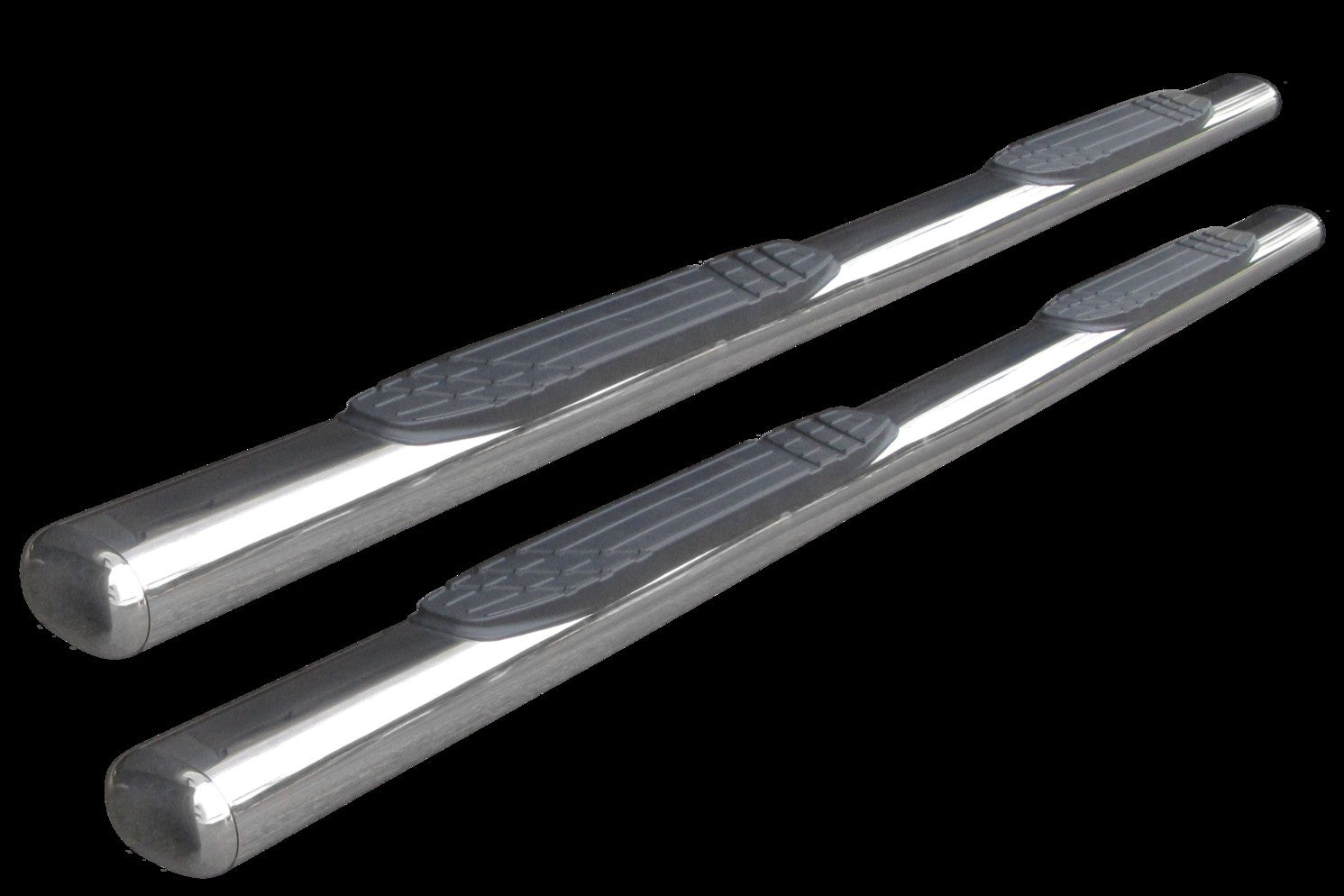 4 Inch 1000 Series Side Steps 87 Inch long Boards Only Stainless Steel 1999-2026 Ford F-250/F-350 2002-2010 Dodge Ram 1500/2500/3500 Go Rhino