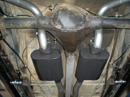 Crossmember-Back Exhaust System Fits 1967-1969 Camaro And Firebird With V8 Engine 3.00-Inch Aluminized Pipes Flowmaster