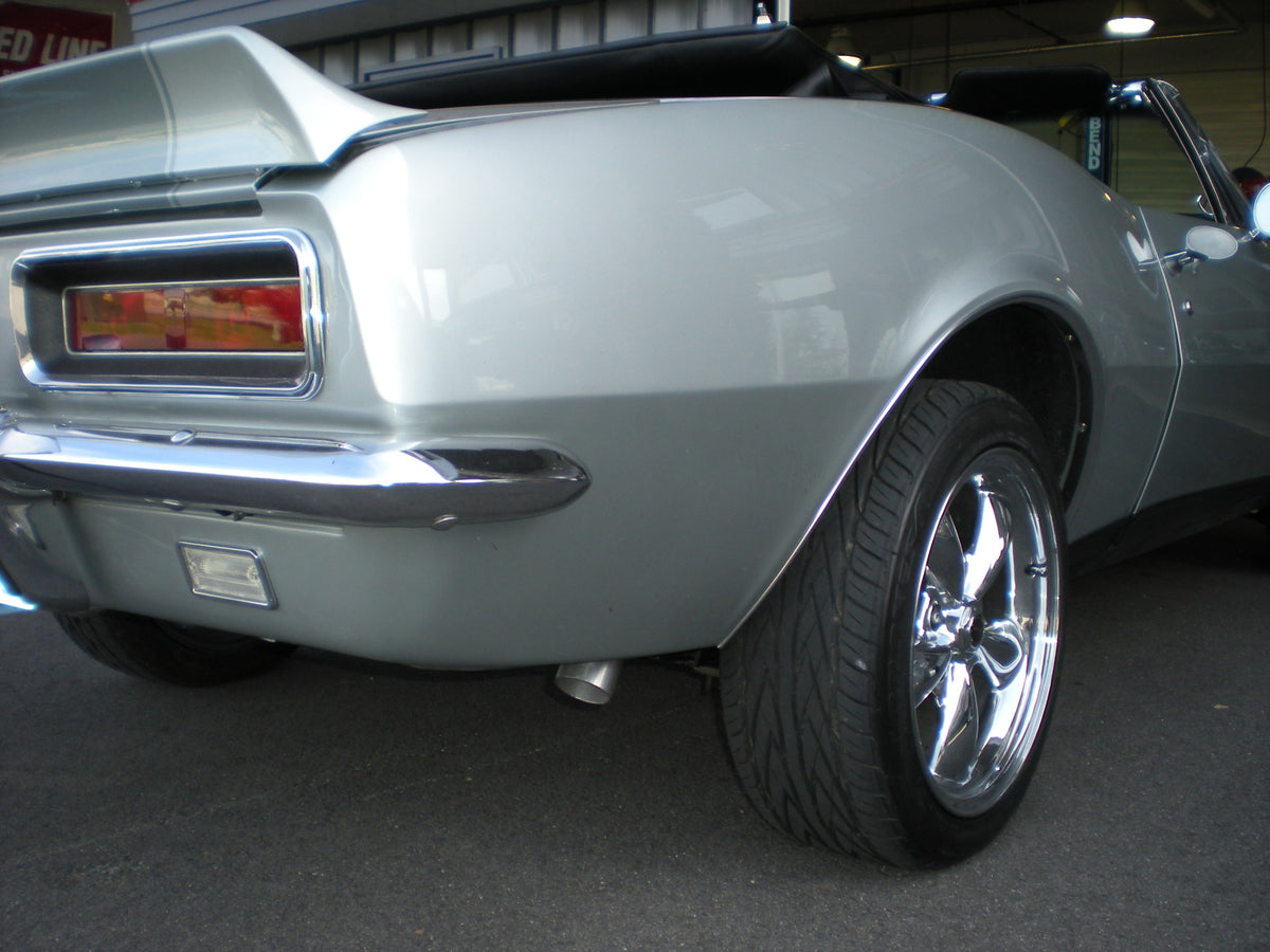 Crossmember-Back Exhaust System Fits 1967-1969 Camaro And Firebird With V8 Engine 3.00-Inch Aluminized Pipes Flowmaster