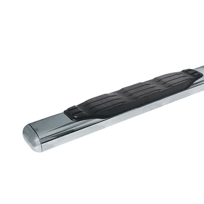 5 Inch 1000 Series Side Steps with Mounting Brackets Kit Polished Stainless Steel 2022-2026 Toyota Tundra Extended Cab Go Rhino